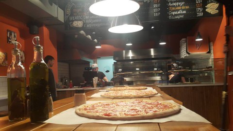 Тестирование новых мясных ингредиентов для пиццы от компании «Дымов»  в пиццерии «Прима Пицца»
