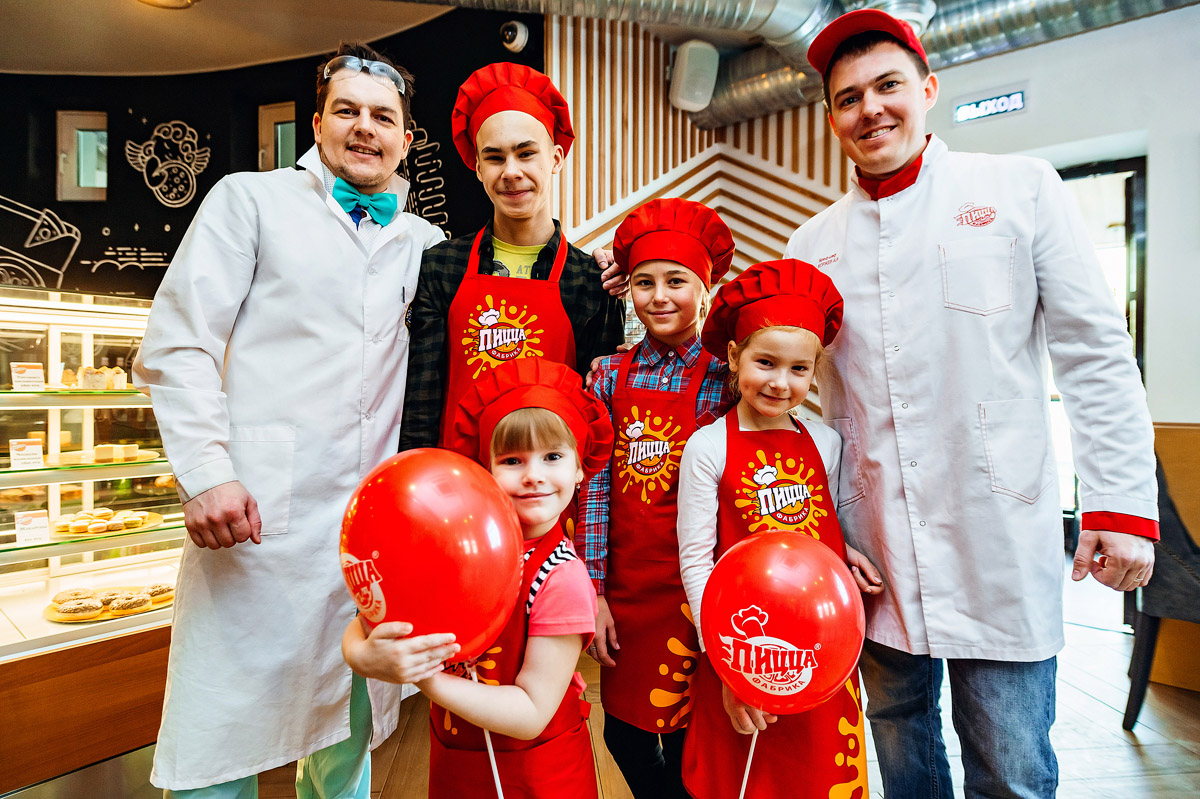 “ПиццаФабрика” учит детей готовить! Или наше новое предложение для гостей